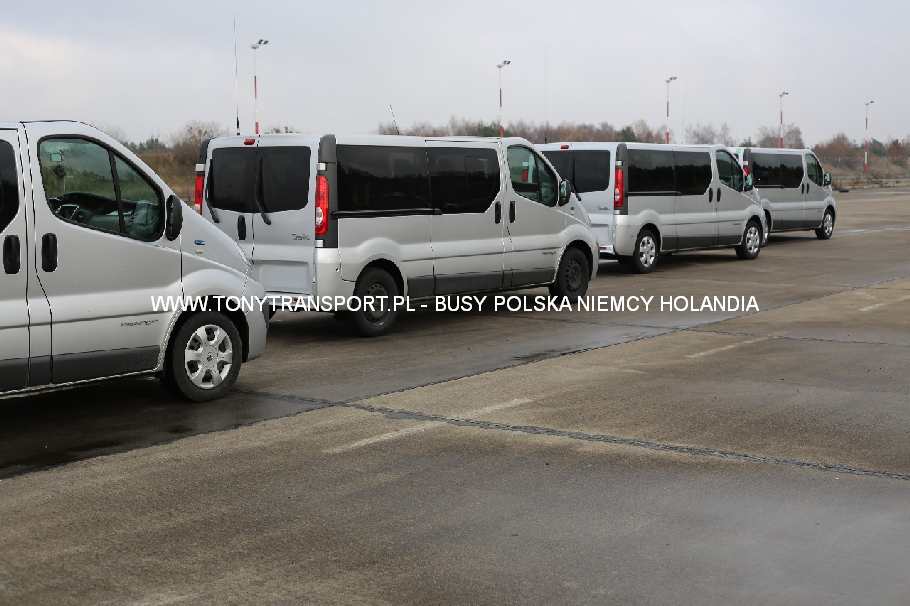 tani bus Międzyrzecz Utrecht Bergen op Zoom od drzwi do drzwi